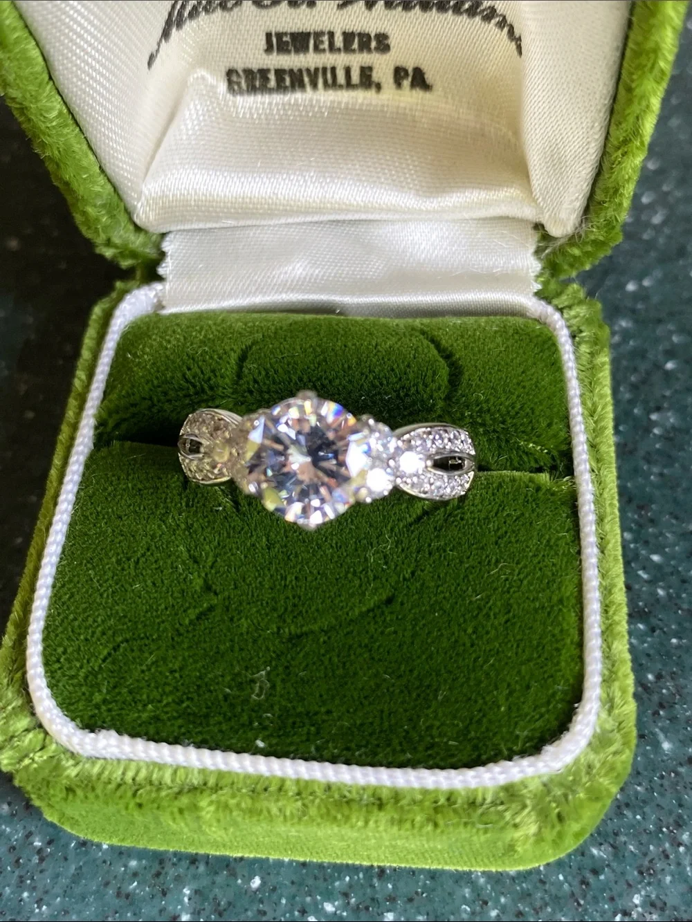 Sterling CZ Ring